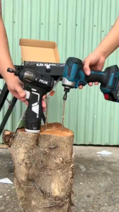 Máy Chuyên Vít Có Búa HUKAN G3-V180LUX – Máy Bắn Vít Dùng Pin Lực Siết Mạnh Chuyên Dụng