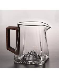 MOLORE | Heat-resistant Transparent Handle Mountain-view Fairness Cup
