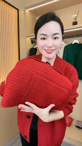 Áo Khoác Len Cardigan Hàng Dệt Kim Dày Dặn Thanh Lịch Cho Bà Cho Mẹ Hàng Quảng Châu Cao Cấp Loại 1 CDG7