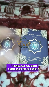 Al Quran Saku Tilawah Samsia A7 Soft Cover - Alquran Saku Mini Soft Cover - Al Quran Saku Samsia 15 Baris