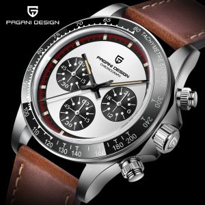 Pagani Design | PAGANI DESIGN 2026 New Mens Quartz Watch Stainless Steel Sapphire Glass 100M Water Resistance Japanese TMI VK63 Movement PD1676