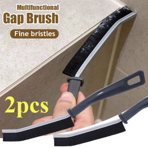 YESPERY แปรงทำความสะอาดช่องว่างที่ยาวขึ้น จัดการกระเบื้องมุมขอบเส้นตัว แปรงทำความสะอาดขนแปรงหน้าต่างบ้าน