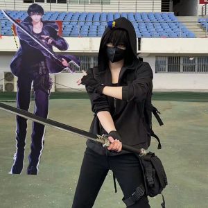 Summer Thin Zipper Hoodie Cardigan Jacket for Boys Youth Active Solid Color Straight Cut Casual Wear Spring Autumn Mens Top