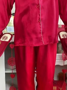 GRACE | Wedding Red Couple Slippers