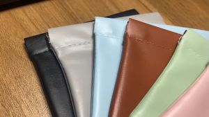 FMP 1pc Mini Organizer Bag Women Simple PU Leather Jewelry Bag Makeup Case Bag Coin Purses