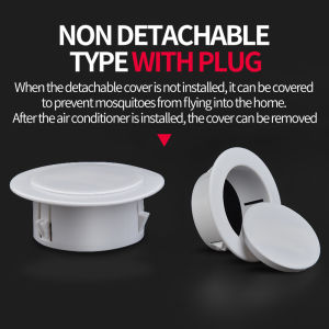 Air conditioner decorative cover masking ugly wall hole eye plug wall hole copper pipe sheathing mouth guard ring guard ring decorative cover splitting mouth guard