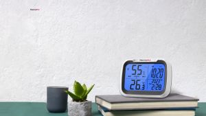 ThemoPro TP393B Digital Weather Station 80M Wireless Room Thermometer Hygrometer With Date For Temperature Humidity Measurement