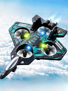 Aomosin 2025 New Remote Control Foam Glider Quadrotor Fighter Childrens Toy Boys Gift Sturdy Lightweight Electric Aircraft