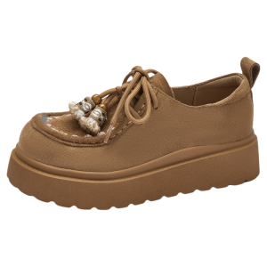 Josiny | Thick-soled Casual Elevating Loafer Shoes