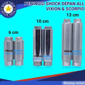 Peninggi Shock Depan Vixion Old New Nvl Nva R Sambungan Sok Depan Vixion Panjang Bahan Aluminium Padat
