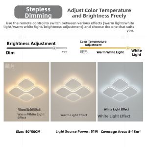 LED Full Spectrum Light Living and Bedroom
