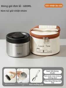 YOULUNMEI | Hộp Cơm Giữ Nhiệt 24 Giờ Inox Đa Lớp