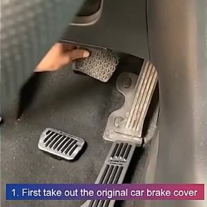 Car Accelerator Fuel Brake Pedals Rest Foot Pedals Non-slip Protect Mat Accessories 2019~2024 CX30 CX50 CX60 MX30 For Mazda 3 BP