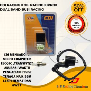 CDI TIGER DAN KOIL BUSI DAN PADUD  SERIES RACING TENAGA NAIK UNLIMATER