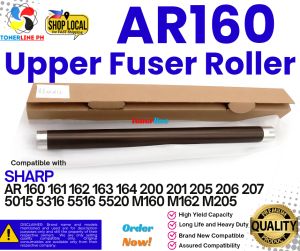 Upper Fuser Roller Compatible with SHARP AR 160 161 162 163 164 200 201 205 206 207 5015 5316 5516 5520 M160 M162 M205