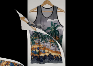 Summer sando free size up to large frame cotton spandex assorted