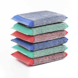 Kitchen Magic Sponge Dishwashing Cloth Block Pot Cleaning Scrubber Pad YUOSDON Household Cleaning Tools for Stove Pot