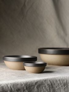 Japanese Style Ceramic Bowl Set Rice Bowl Soup Bowl Large Yogurt Soup Bowl Beautiful Thick Clay Retro Dining Utensils Bowl