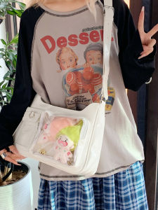 Túi Đeo Chéo Phong Cách Hàn Quốc Đơn Giản Đa Năng Túi Đựng Đồ Ăn Nhẹ Nhỏ Túi Đeo Vai Một Bên Túi Đựng Đồ Dùng Cá Nhân