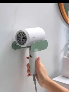 Wall Mounted Hair Dryer Storage Rack