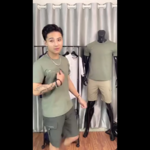 Áo thun nam Spiris Hàn Quốc dáng suông chất liệu thun co giãn thoải mái có bigsize