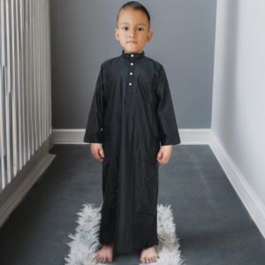 Jubah Pria Resleting / Gamis Pria Dewasa / Baju Muslim / Jubah Arab 2024