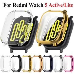 GEEKTHINK | Ốp Bảo Vệ TPU Cho Xiaomi Redmi Watch 5 Active Smart Watch Screen Bumper Cover - Phụ Kiện Lite