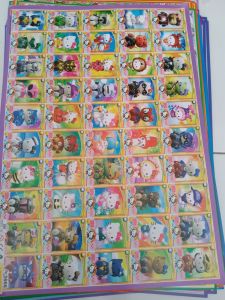 POSTER KARTU ANEKA GAMBARAN UKURAN BESAR PAKET ISI 5 LEMBAR