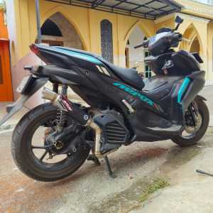 Knalpot Racing Samlong Original Vin Project black coating anti gores fullsistem inlet 50 beatscoopy Vario aerox pcx Mio sporty Mio smile nmax dll