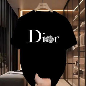 2026 Womens Simple Print Casual T-shirt Harajuku Y2k Luxury T-shirt Womens Retro Fashion Cotton Jumper T-shirt Ins