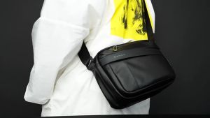 BANGE Whiz Sling Bag Men Messenger Bag Pouch Bag Men Cross Body Bags Waterproof Beg Sandang Lelaki Lightweight