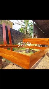 Tempat tidur anak dan dewasa ranjang kayu jati terbaik