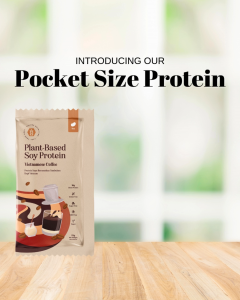 Soluxe Protein Shake Powder(Pea/Soy)25g Single Sachet HALAL/VEGAN/LACTOSE FREE/PLANT PROTEIN