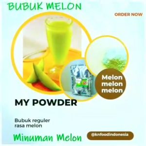 Bubuk powder minuman RASA MELON REGULER - 1 KG