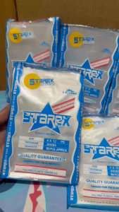 Starex Ice Bag/ Plastic ng Yelo Makapal 100pcs/pack 4x12 Ice Tubig