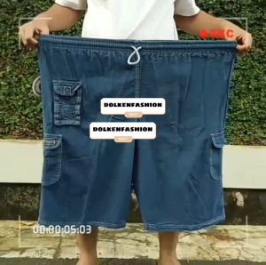 Celana Kolor Jumbo Pendek Pria Santai Di Rumah