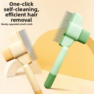 Detangling and De-shedding Pet Grooming Comb Long Hair
