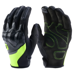 Touchscreen Compatible Breathable Crash-Resistant Carbon Fiber Gloves