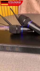 รับฟรีไมโครโฟนสาย e945GTSVSOMA™ แท้ ไมค์ ลอย ไร้ สาย UHF High-end ไมโครโฟน ไมล์ไร้สาย 450M ไมค์ลอย ไมโครโฟนไร้สาย AD4D ไมค์ลอยเสียงดี ความถี่ที่ปรับ wireless microphone 4เสาอากาศ การแสด เยอรมนีนำเข้า