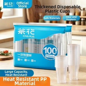 CHAHUA | Large Capacity Heavy Duty BPA-Free Heat Resistant Disposable Cups