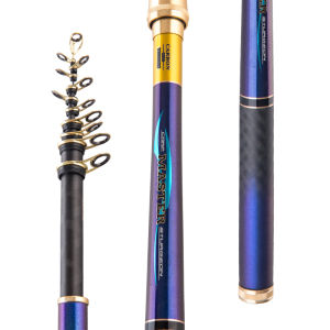 Monbacher | Light and Hard Carbon Jigging Rod Far Casting Long Section Slip Float Big Diagonal Ring