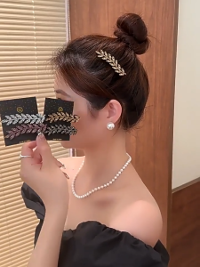 Klip Rambut Model Padi Berlian Hair Clip Poni Wanita Korea Fashion Aksesoris HG JPT57