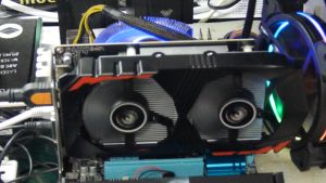 VGA GTX1050TI 4GB DDR5 การ์ดจอ LWC(Longwell)