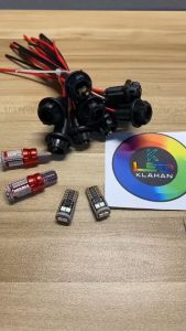 HEXMA ขั้วไฟหรี่ ขั้วเสียบหลอด T10 ขั้วหลอดไฟเลี้ยว T10 ฐานยางฉนวน ขั้วไฟ T10 วัสดุยาง ราคาถูก ลวดแกนทองแดงบริสุทธิ์ ติดตั้งง่าย