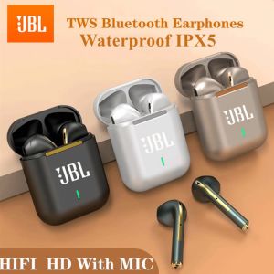 ♥100% ผลิตภัณฑ์ดั้งเดิม + Gratis Ongkir♥JBL J18 TWS ชุดหูฟังบลูทูธไร้สายกันน้ำพร้อมสเตอริโอควบคุมการสัมผัส IPX5เอฟเฟกต์เสียง HIFI