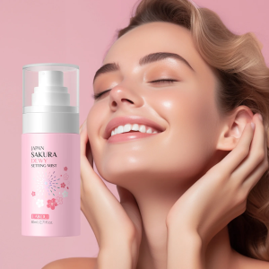 Xịt Khoá Trang Điểm Sakura 80ml Dưỡng Ẩm Chống Thấm Nước Kiểm Soát Dầu Lâu Trôi Không Bết Dính Tạo Độ Mịn Màng Nhanh Chóng Làm Sửa Trang Điểm Làm Lớp Lót Trang Điểm
