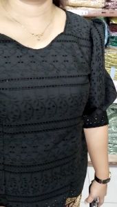 PIPO Atasan BLUS katun bangkok/BLUS KATUN BOLONG Terbaru  premium/BAJU BLOUSE WANITA MODREN LENGAN BALON BAN