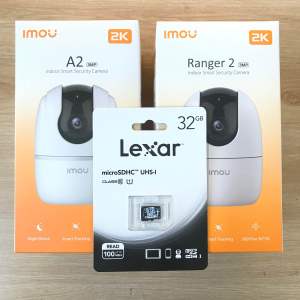 Camera IP Wifi IMOU Ranger2/A2 3MP-2K Mã mới full tính năng: Xoay 360 Độ Đàm thoại 2 chiều Cảnh báo chuyển động Cùi hụ...