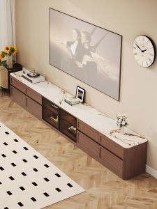 Antique Style All-in-One TV Cabinet Rock Plate