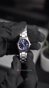 Jam Tangan Wanita Casio LTP-V002D-2B3: Desain Modern & Stainless Steel